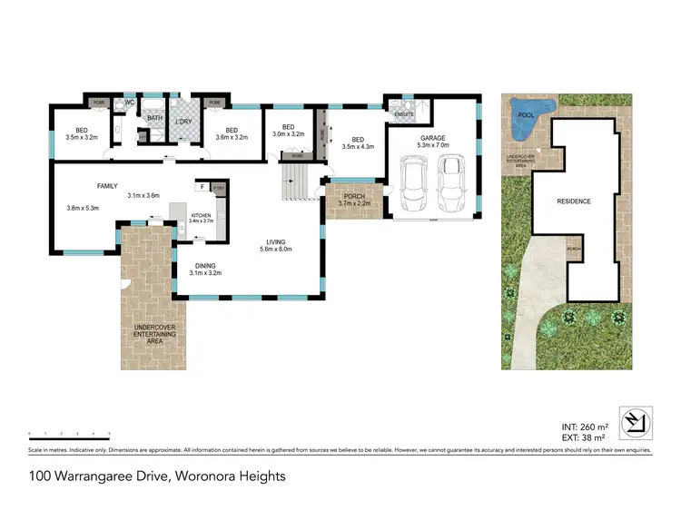 Floorplan of Homely house listing, 100 Warrangarree Drive, Woronora Heights NSW 2233
