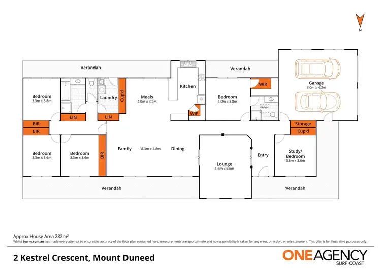 Floorplan of Homely house listing, 2 Kestrel Crescent, Mount Duneed VIC 3217