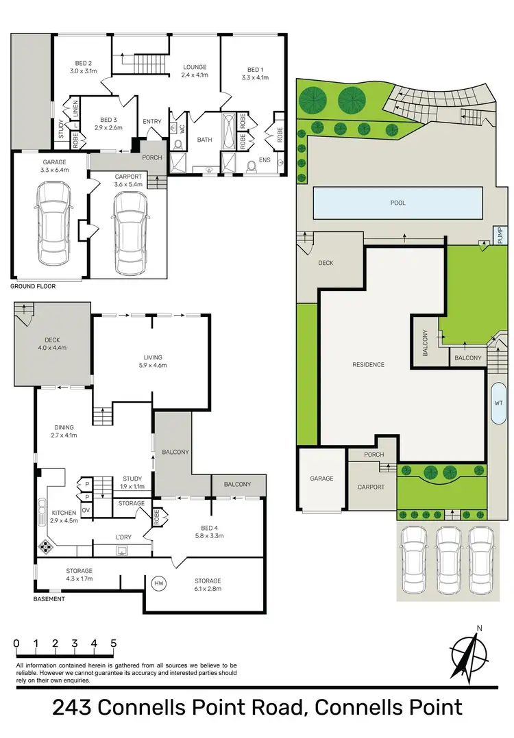 Floorplan of Homely house listing, 243 Connells Point Rd, Connells Point NSW 2221