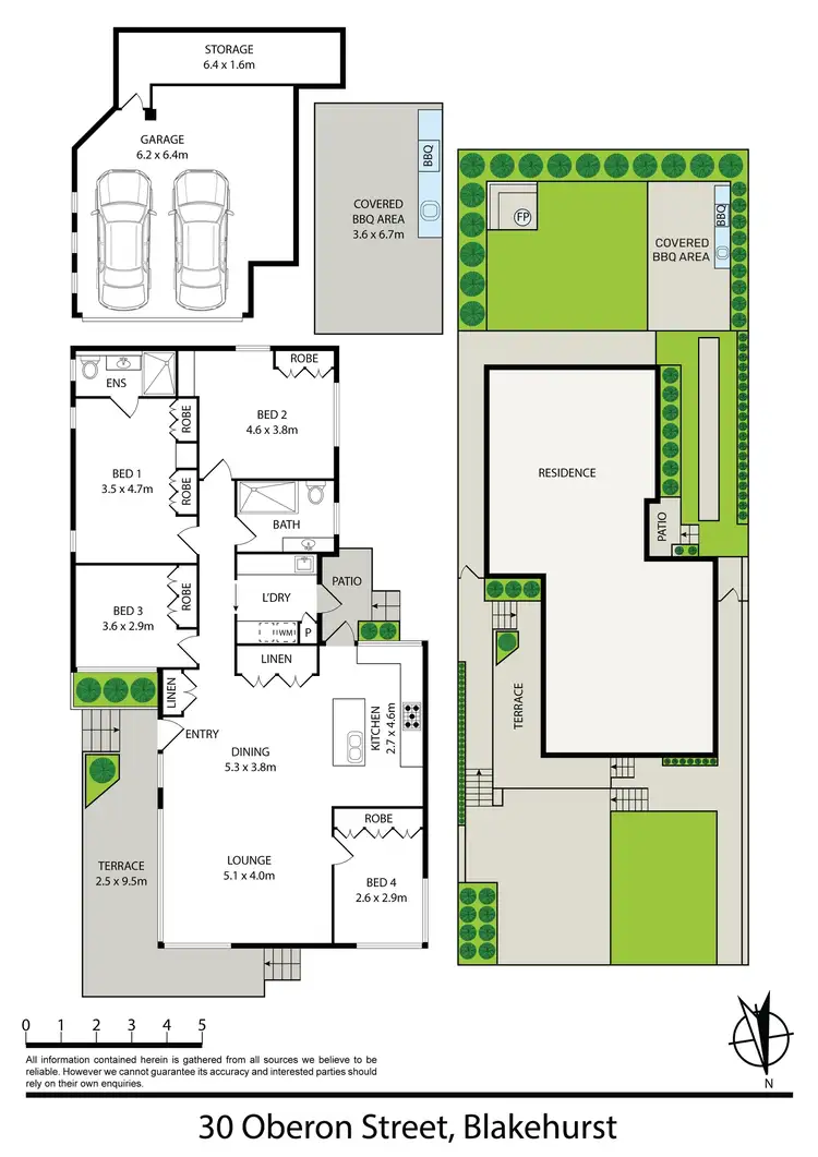 Floorplan of Homely house listing, 30 Oberon Street, Blakehurst NSW 2221