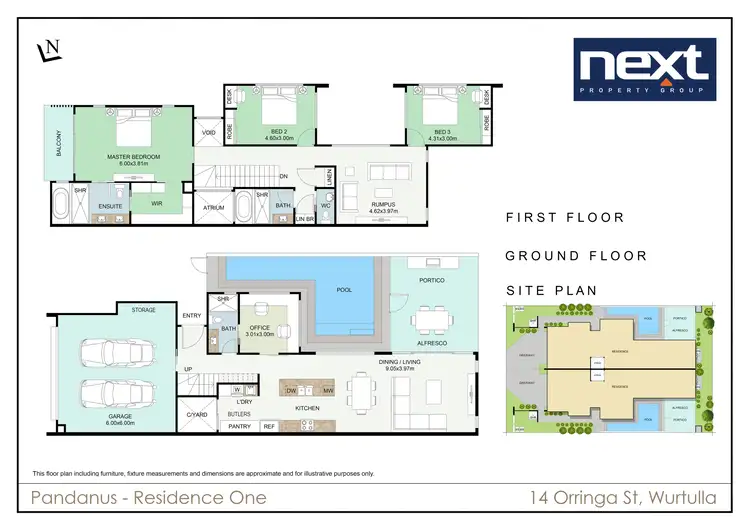 Floorplan of Homely house listing, 1/14 Orringa Street, Wurtulla QLD 4575