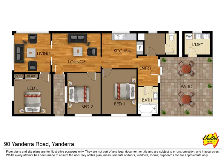 Floorplan of Homely rural property listing, 90 Yanderra Road, Yanderra NSW 2574