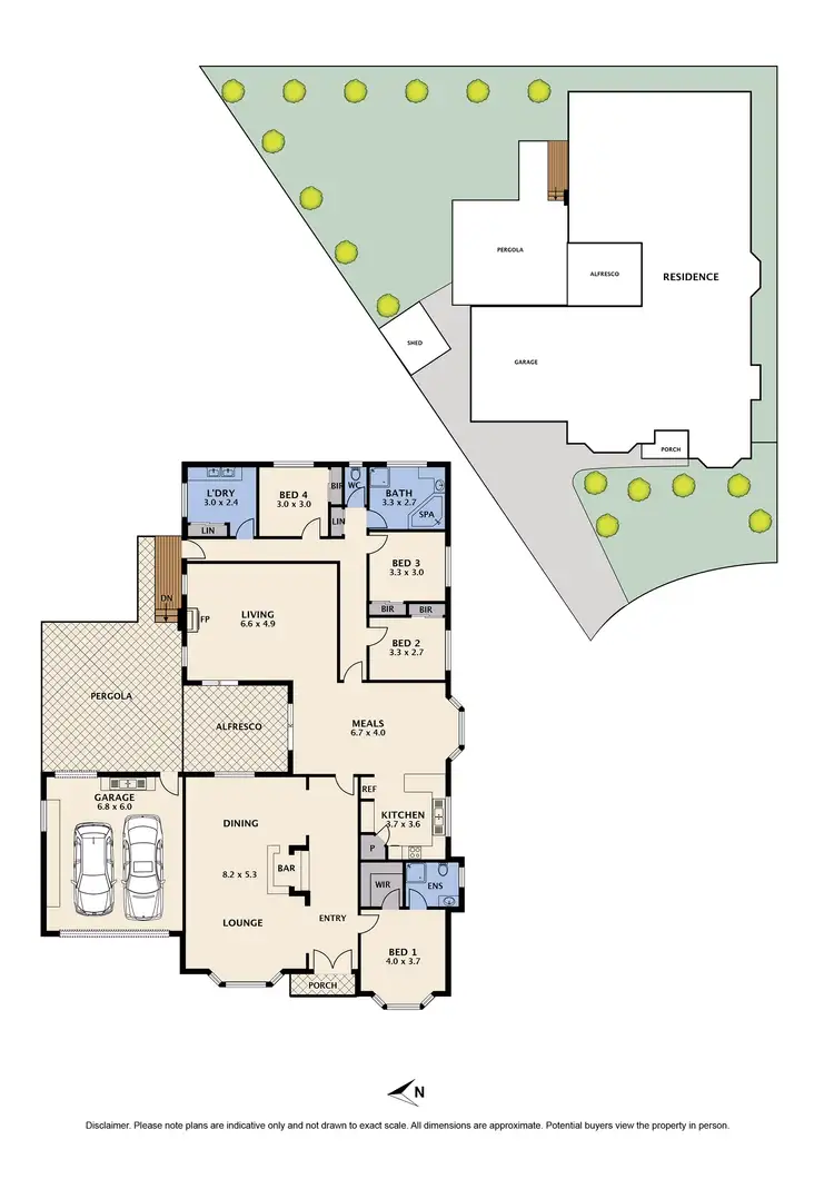 Floorplan of Homely house listing, 10 Ayr Close, Greenvale VIC 3059