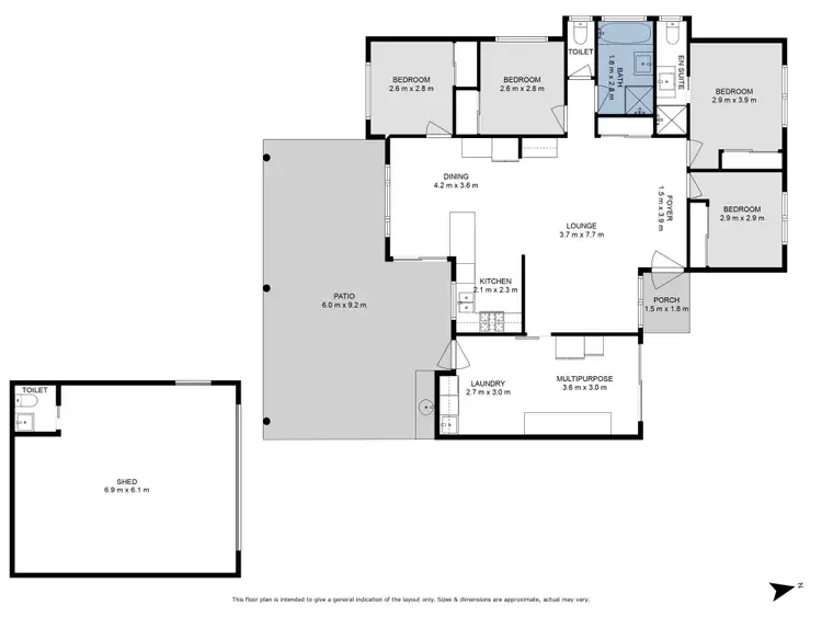 Floorplan of Homely house listing, 28 Balkee Drive, Caboolture QLD 4510