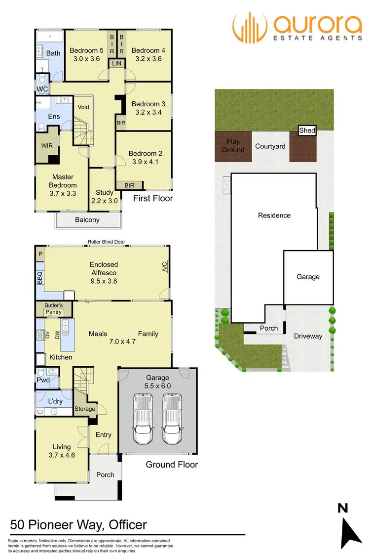 Floorplan of Homely house listing, 50 Pioneer Way, Officer VIC 3809