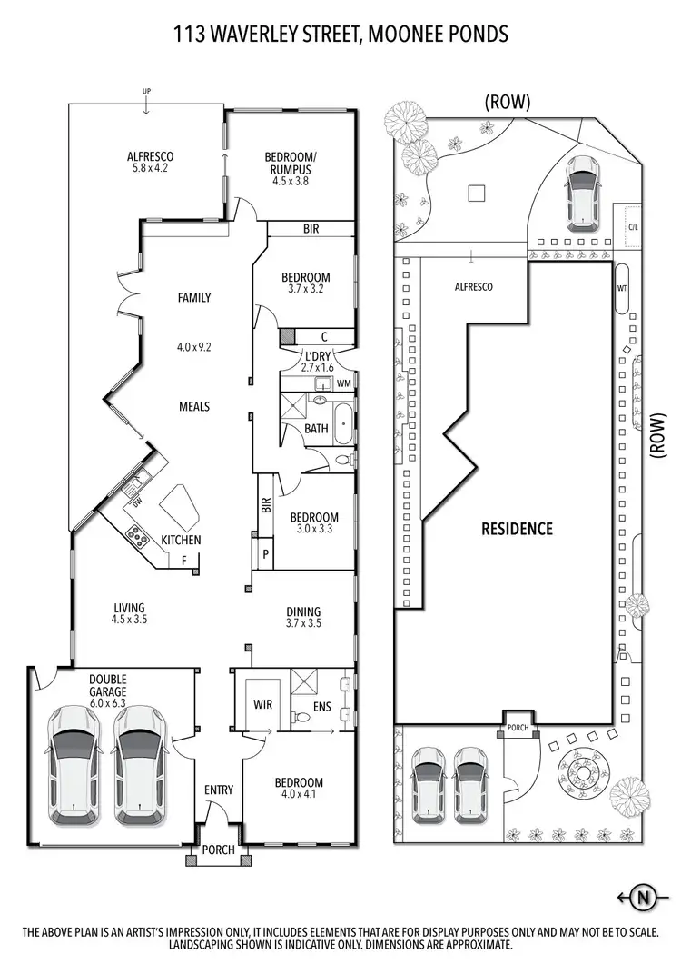 Floorplan of Homely house listing, 113 Waverley Street, Moonee Ponds VIC 3039