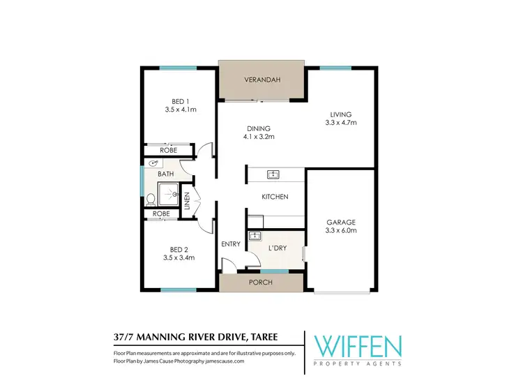 Floorplan of Homely villa listing, 37/7 Manning River Drive, Taree NSW 2430