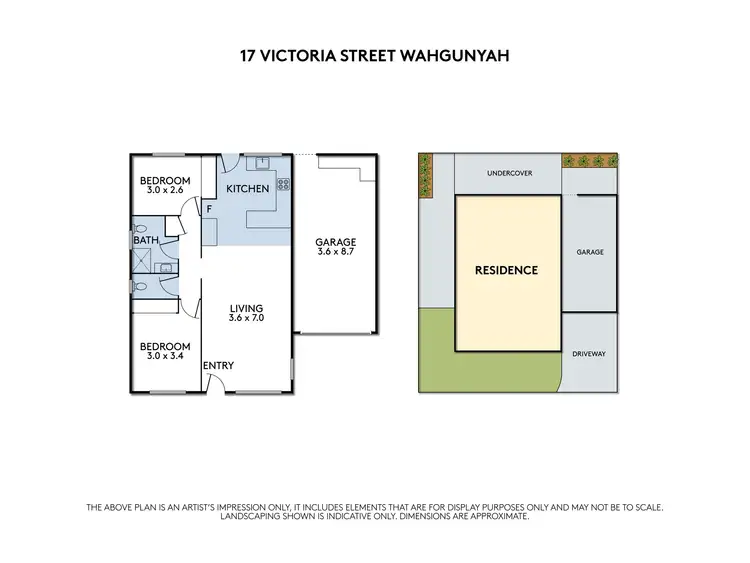 Floorplan of Homely house listing, 2/17 Victoria Street, Wahgunyah VIC 3687