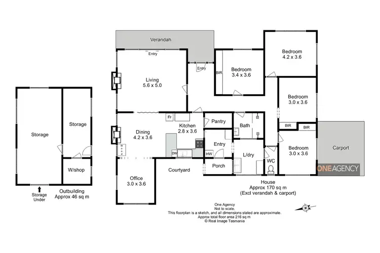 Floorplan of Homely house listing, 80 Scotchtown Road, Smithton TAS 7330