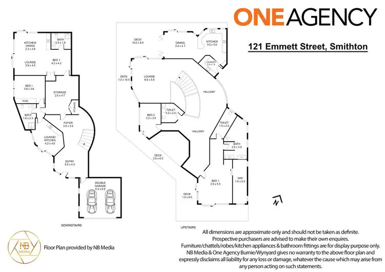 Floorplan of Homely house listing, 121 Emmett Street, Smithton TAS 7330