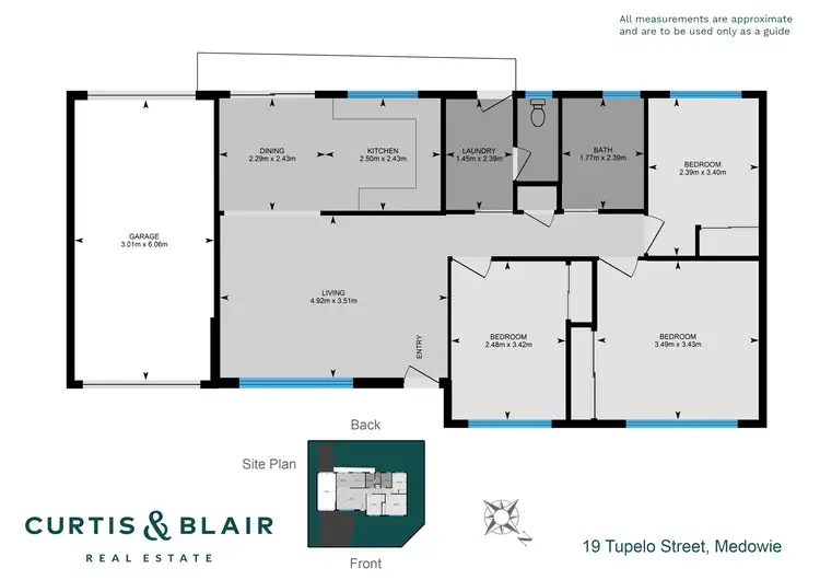 Floorplan of Homely house listing, 19 Tupelo Street, Medowie NSW 2318