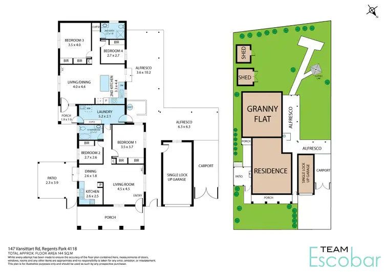 Floorplan of Homely house listing, 147 Vansittart Road, Regents Park QLD 4118