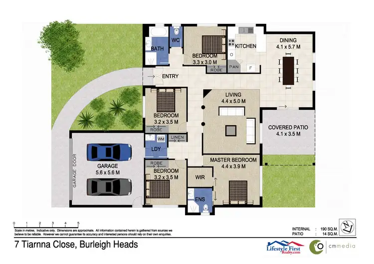 Floorplan of Homely house listing, 7 Tiarnna Close, Burleigh Heads QLD 4220