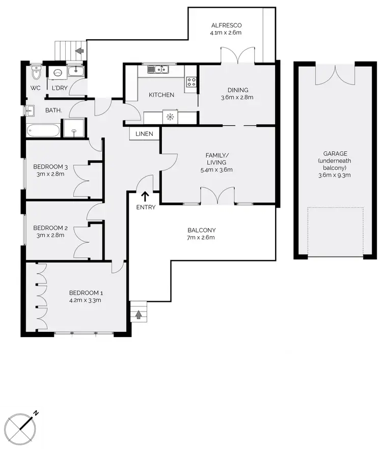 Floorplan of Homely house listing, 113 Mitre Street, West Bathurst NSW 2795