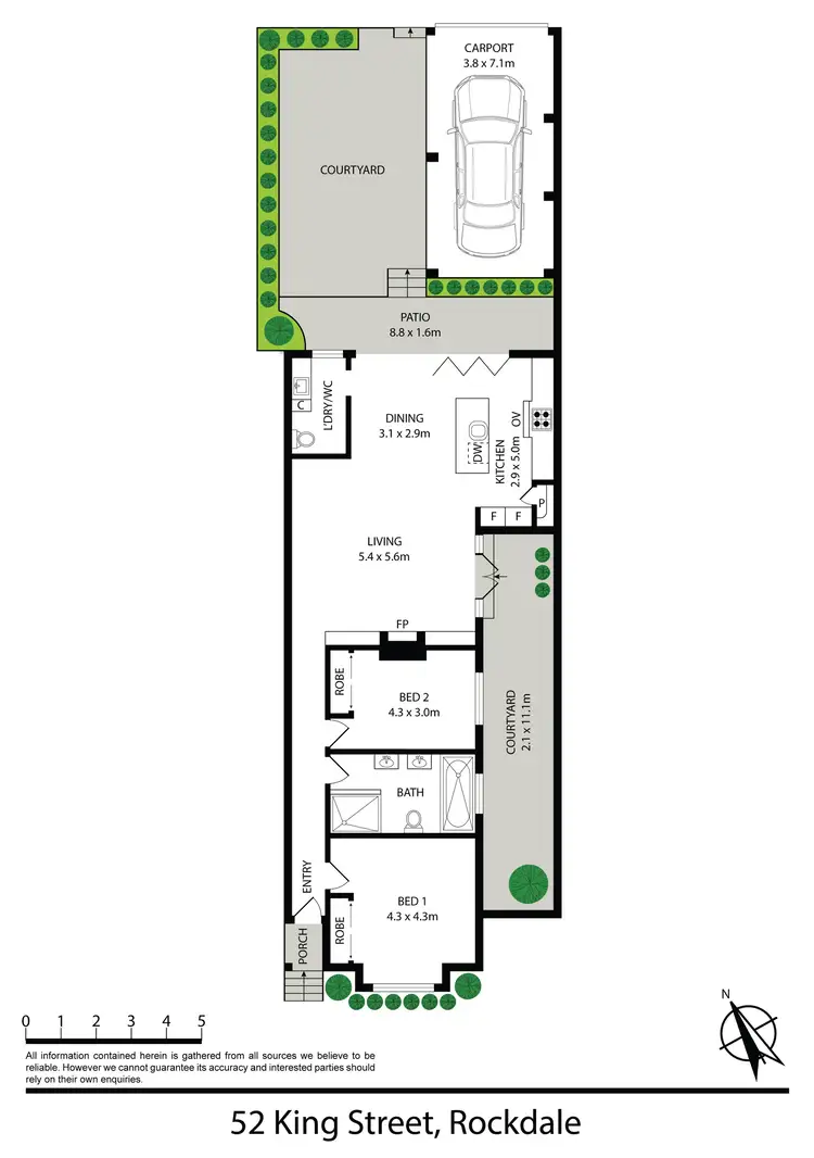 Floorplan of Homely house listing, 52 King Street, Rockdale NSW 2216
