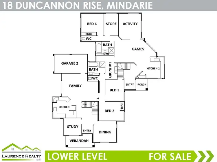Floorplan of Homely house listing, 18 Duncannon Rise, Mindarie WA 6030