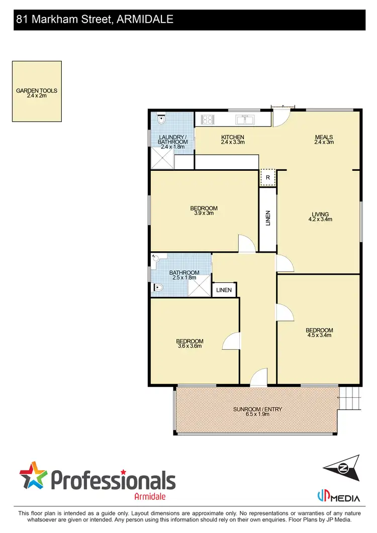 Floorplan of Homely house listing, 81 Markham Street, Armidale NSW 2350
