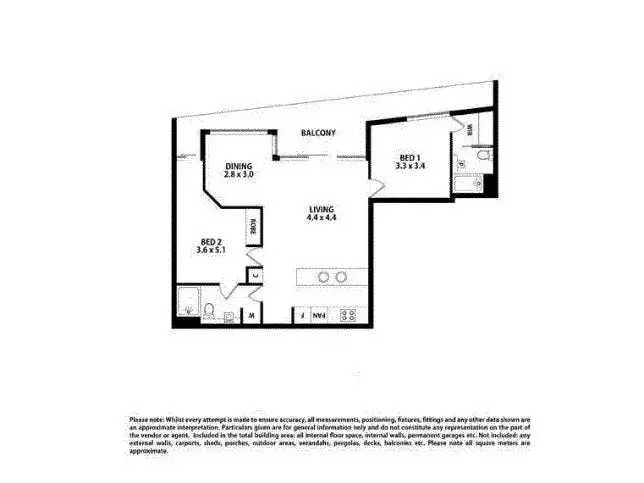 Floorplan of Homely apartment listing, 1509/18 Waterview Walk, Docklands VIC 3008
