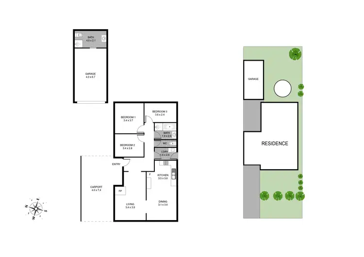 Floorplan of Homely house listing, 54 Idlewild Avenue, Sanctuary Point NSW 2540
