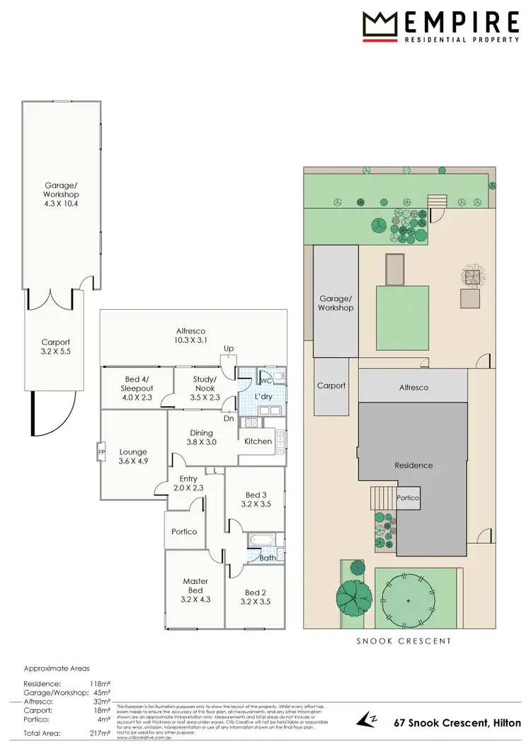 Floorplan of Homely house listing, 67 Snook Crescent, Hilton WA 6163