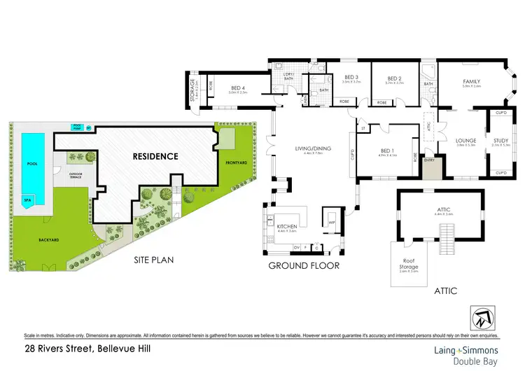 Floorplan of Homely house listing, 28 Rivers Street, Bellevue Hill NSW 2023