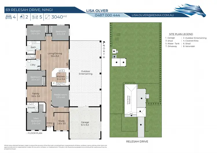 Floorplan of Homely rural property listing, 69 Relesah Drive, Ningi QLD 4511