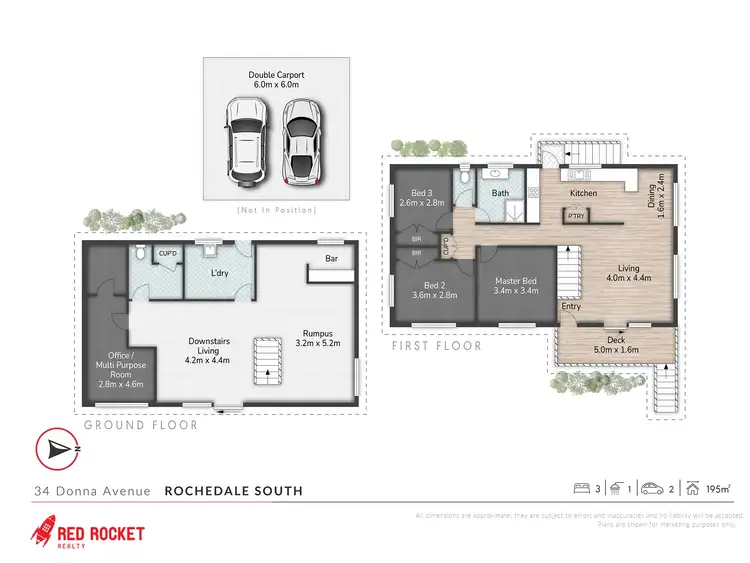 Floorplan of Homely house listing, 34 Donna Avenue, Rochedale South QLD 4123