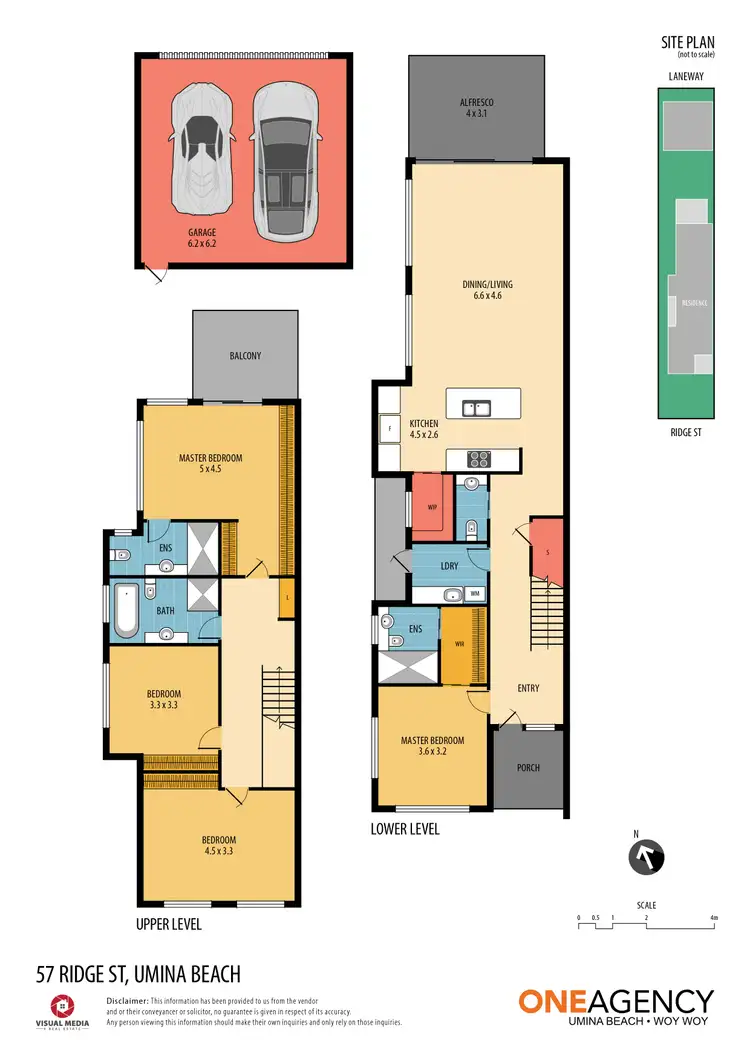 Floorplan of Homely townhouse listing, 57A Ridge Street, Ettalong Beach NSW 2257