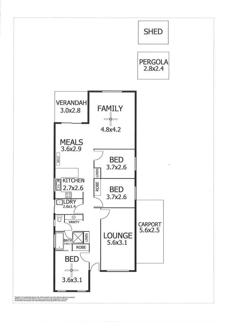 Floorplan of Homely house listing, 9 Melaleuca Way, Murray Bridge SA 5253