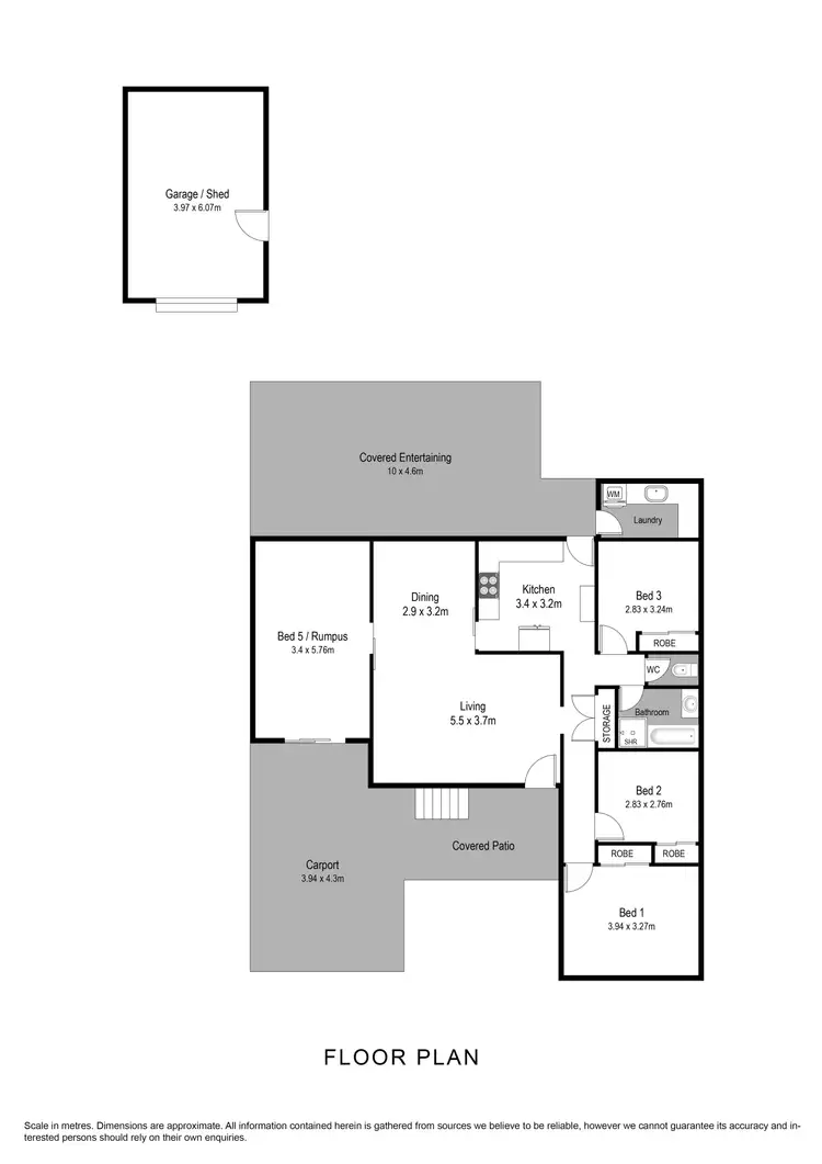Floorplan of Homely house listing, 32 St James Crescent, Muswellbrook NSW 2333