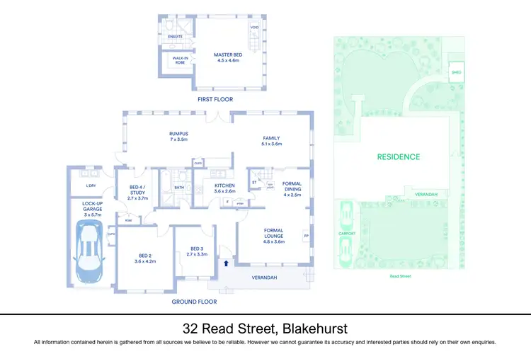 Floorplan of Homely house listing, 32 Read Street, Blakehurst NSW 2221