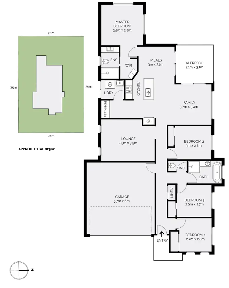 Floorplan of Homely house listing, 9 Adams Street, Windradyne NSW 2795