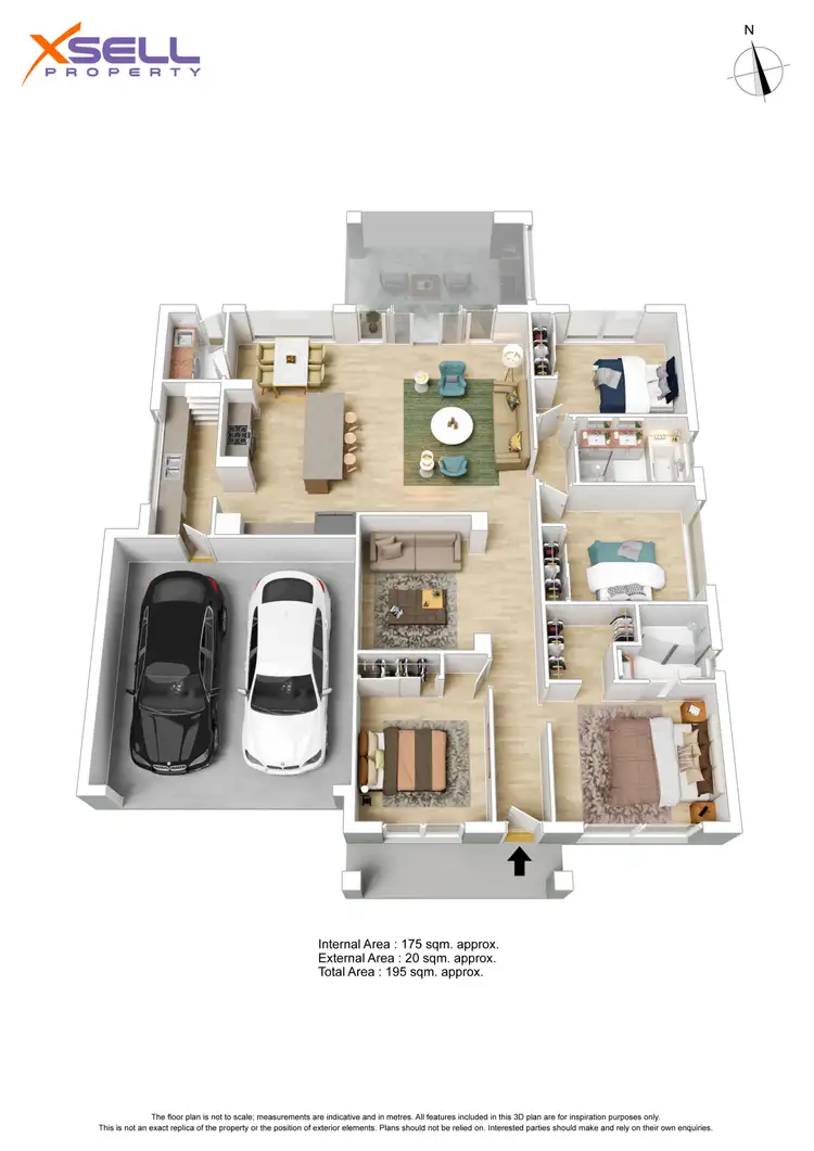 Floorplan of Homely house listing, 1B Norman Street, Paradise SA 5075