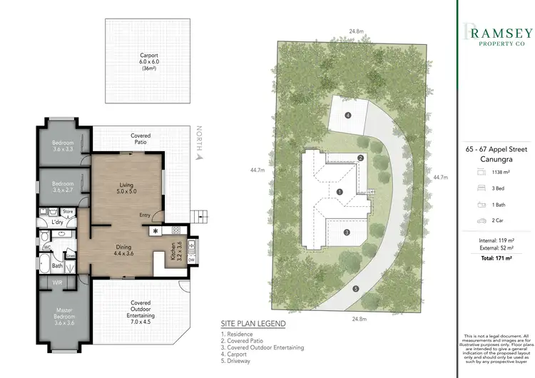 Floorplan of Homely house listing, 65-67 Appel Street, Canungra QLD 4275