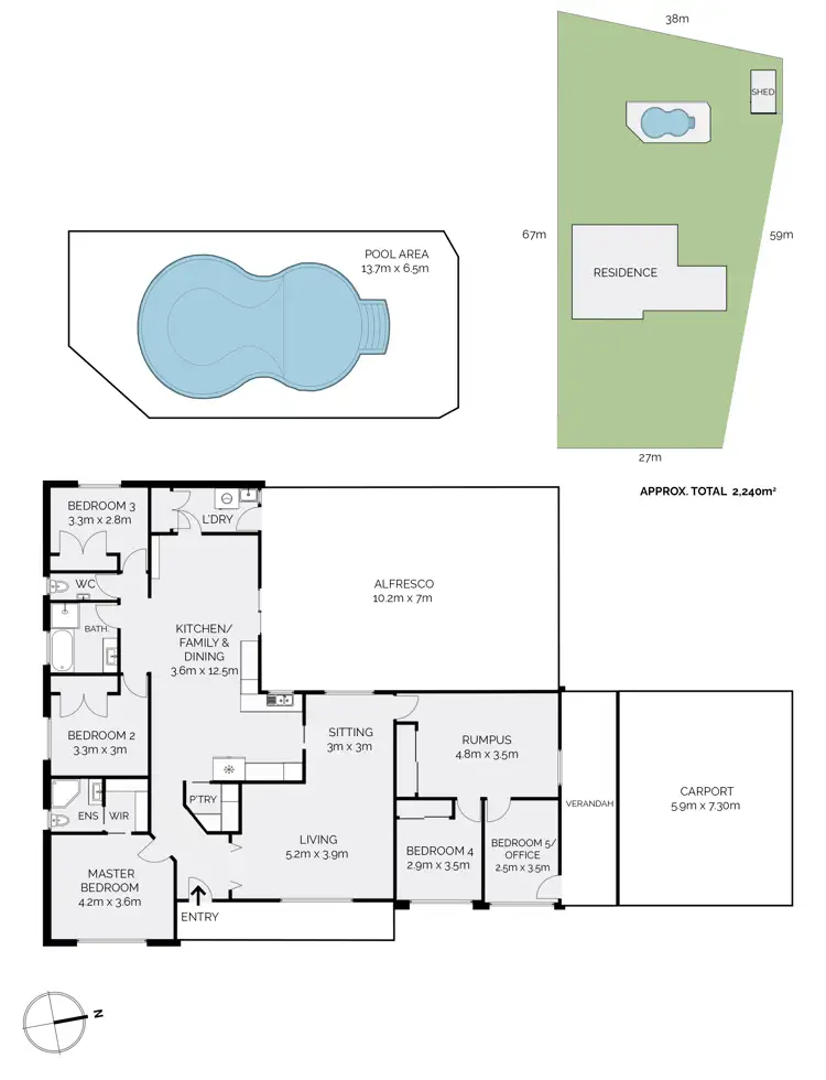 Floorplan of Homely house listing, 23 Rose Street, South Bathurst NSW 2795