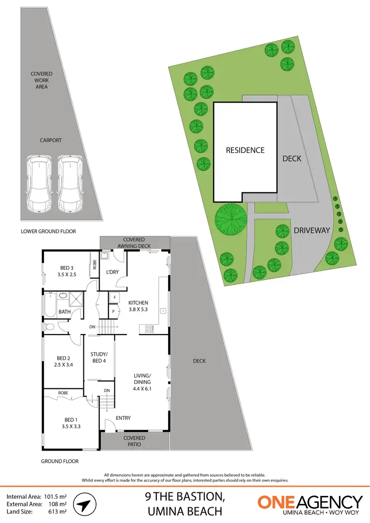 Floorplan of Homely house listing, 9 The Bastion, Umina Beach NSW 2257
