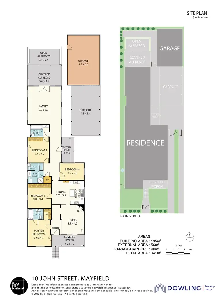 Floorplan of Homely house listing, 10 John Street, Mayfield NSW 2304
