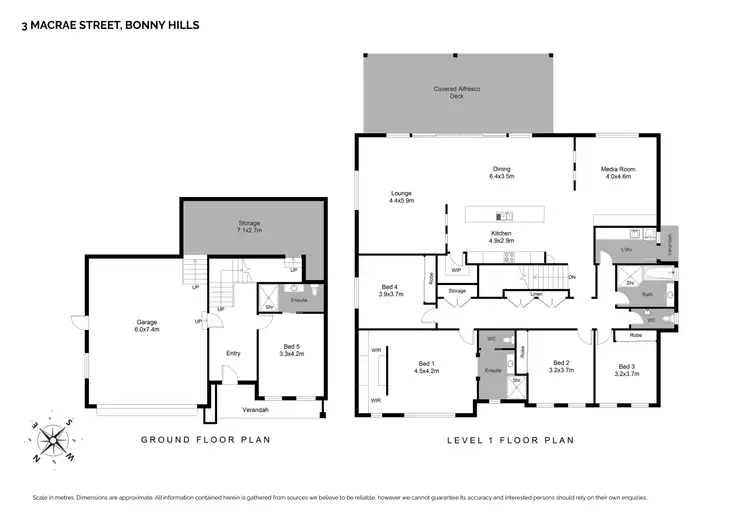 Floorplan of Homely house listing, 3 Macrae Street, Bonny Hills NSW 2445