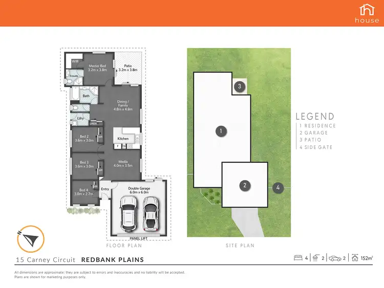 Floorplan of Homely house listing, 15 Carney Circuit, Redbank Plains QLD 4301