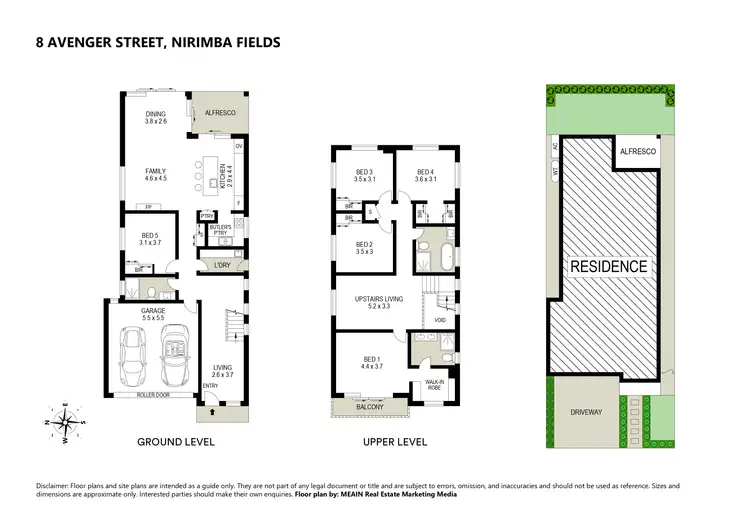 Floorplan of Homely house listing, 8 Avenger Street, Schofields NSW 2762