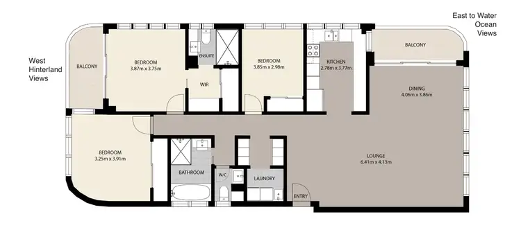 Floorplan of Homely apartment listing, 12/3 Garfield Terrace, Surfers Paradise QLD 4217