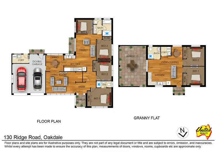 Floorplan of Homely rural property listing, 130 Ridge Road, Oakdale NSW 2570