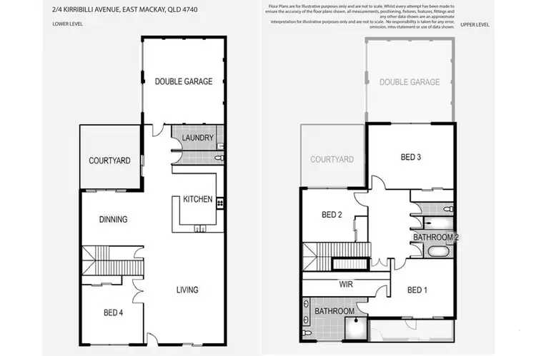 Floorplan of Homely house listing, 2/4 Kirribilli Avenue, East Mackay QLD 4740