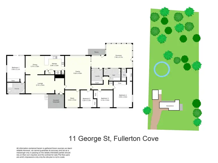 Floorplan of Homely house listing, 11 George Street, Fullerton Cove NSW 2318