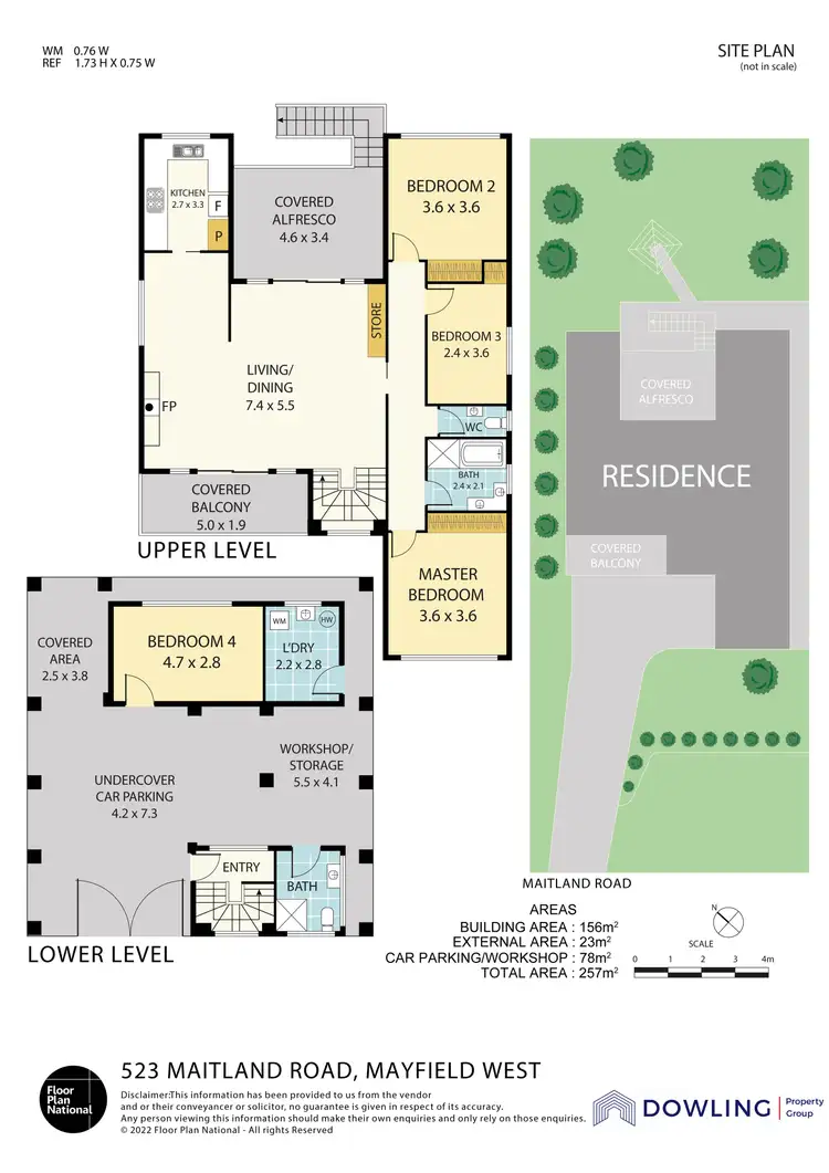 Floorplan of Homely house listing, 523 Maitland Road, Mayfield West NSW 2304
