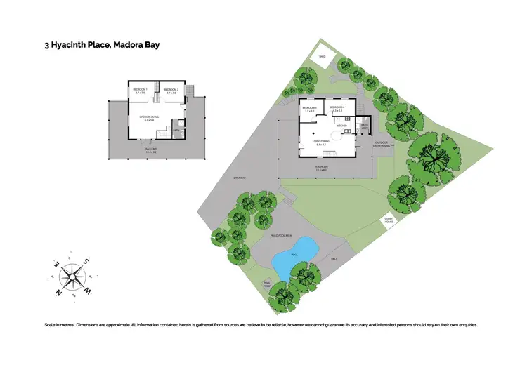 Floorplan of Homely house listing, 3 Hyacinth Place, Madora Bay WA 6210