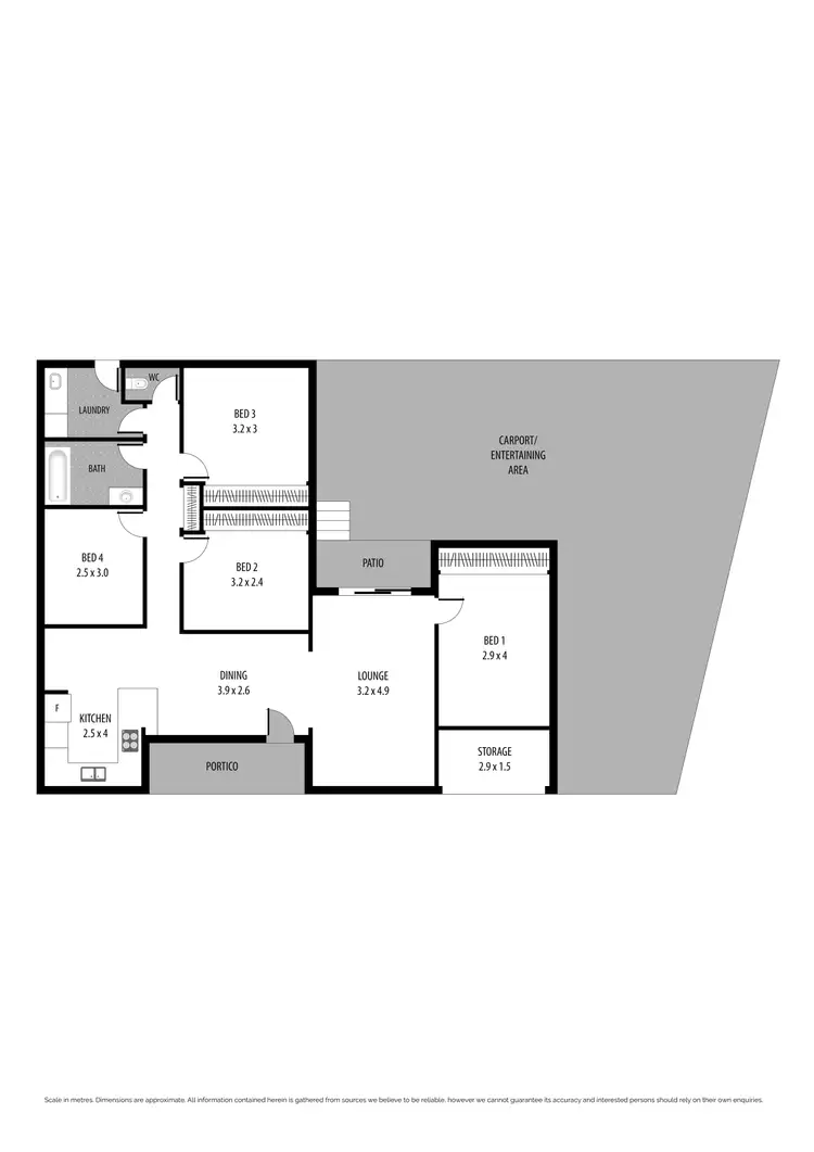 Floorplan of Homely house listing, 8 Wandoo Close, Muswellbrook NSW 2333