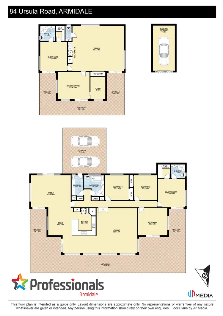 Floorplan of Homely house listing, 84 Ursula Road, Armidale NSW 2350