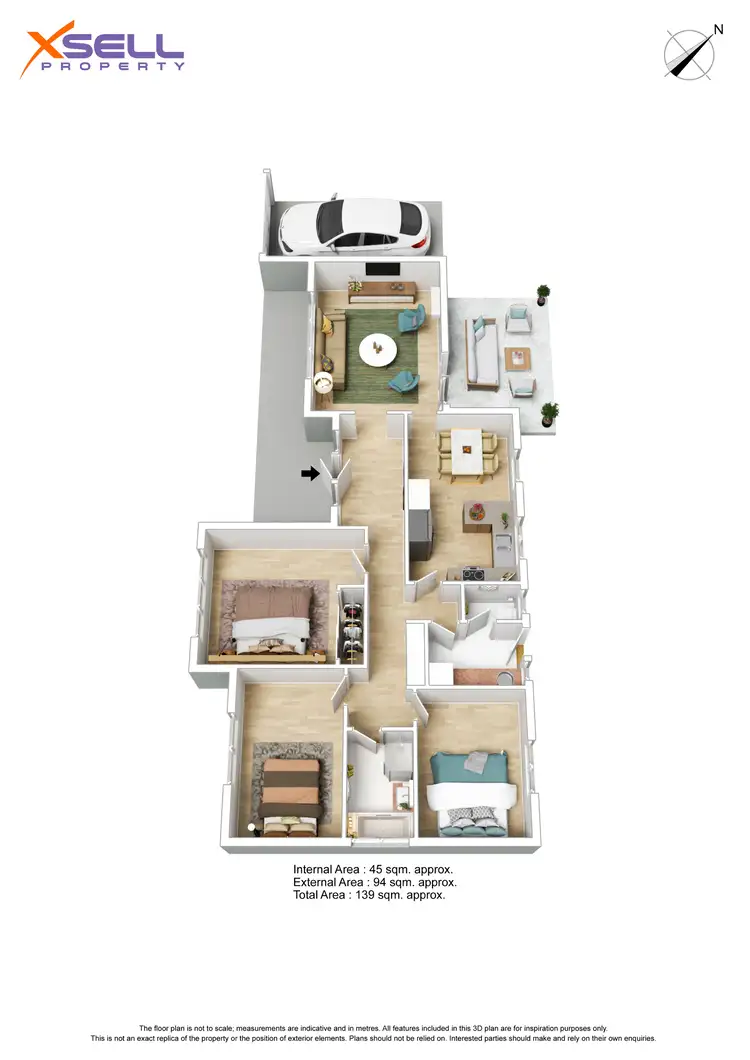 Floorplan of Homely house listing, 8 Weerana Road, Salisbury Plain SA 5109