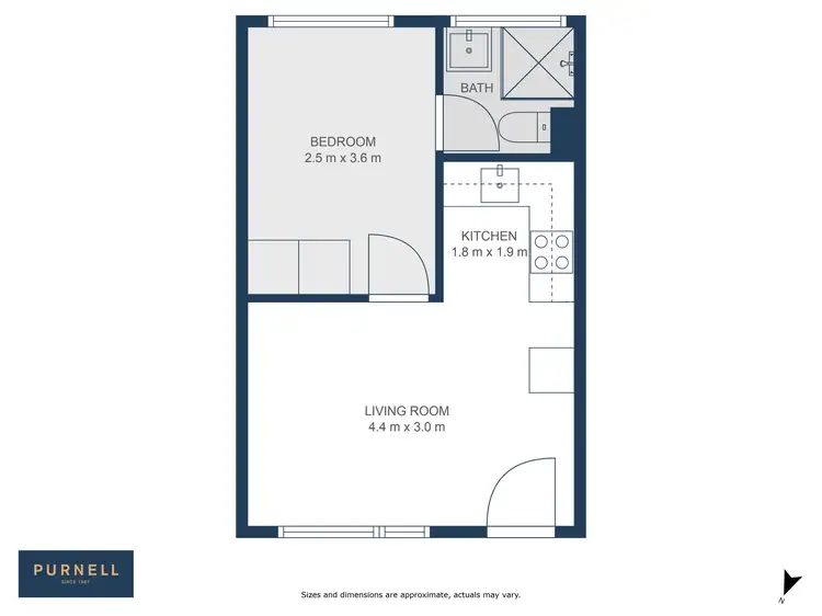 Floorplan of Homely apartment listing, 3/51 Hampton Circuit, Yarralumla ACT 2600
